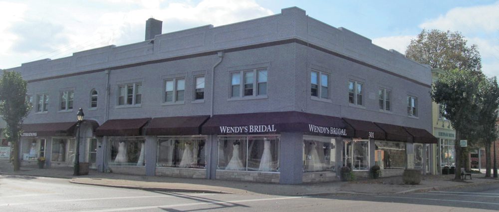 Wendy's Bridal Cincinnati storefront in the Reading Bridal District