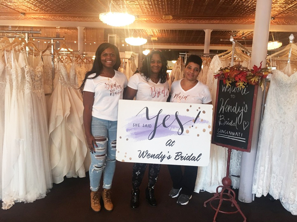 About Wendy's Bridal Cincinnati In The Reading Bridal District