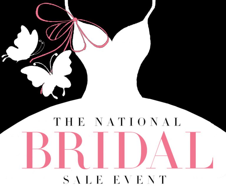national bridal sale event
