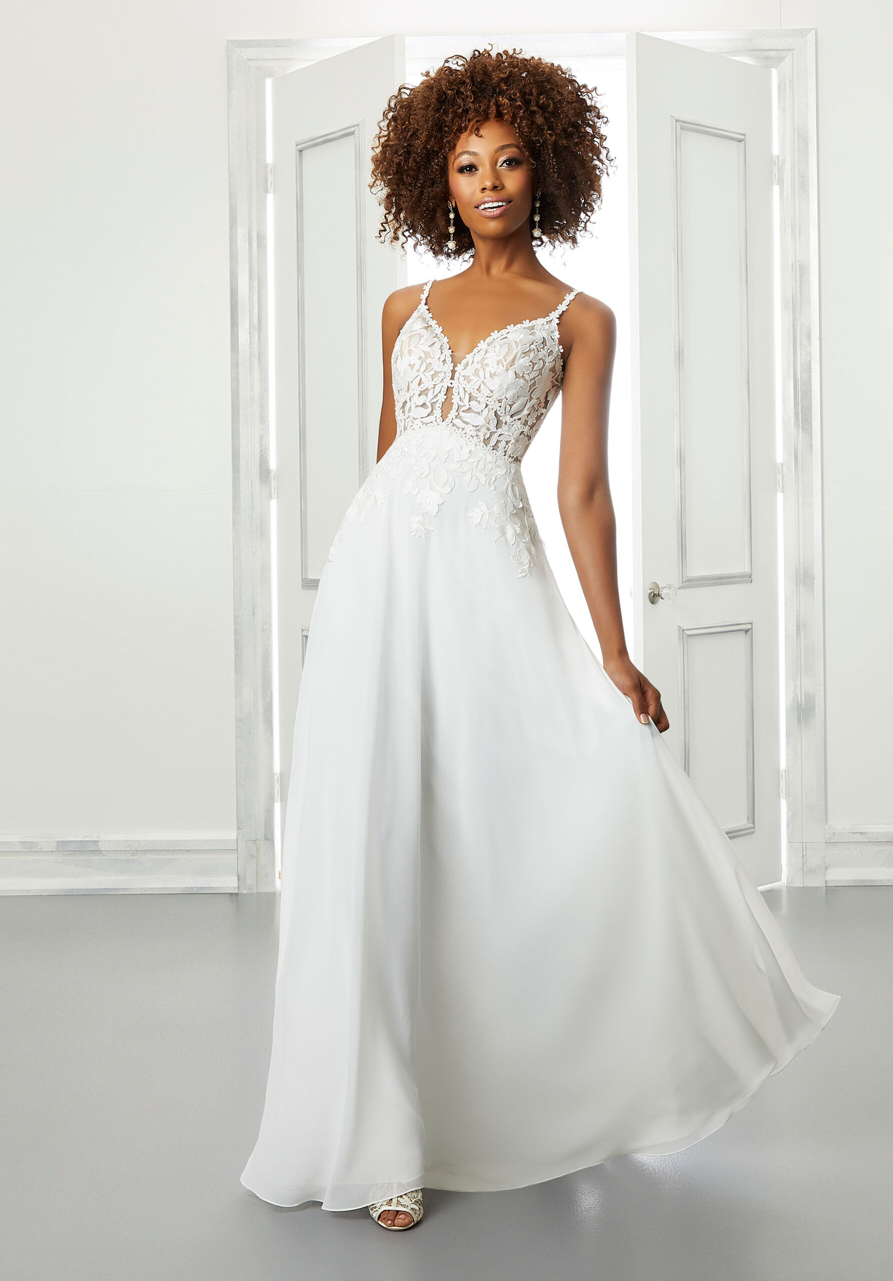 morilee beaded wedding dress