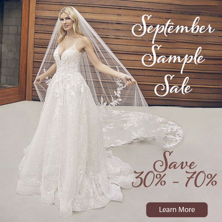 Wedding Dress Sample Sale - Learn More