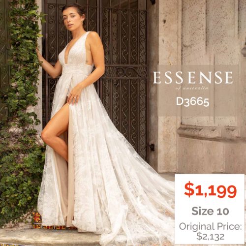 wedding-dress-sleeveless-boho-leg-slit-D3665-sale